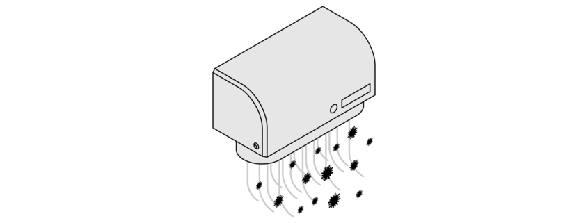 Elektronische Händetrockner vs. Papierhandtücher